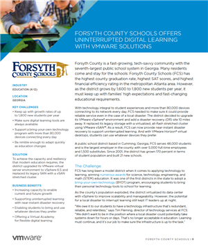 vmware Case Study with FCS 